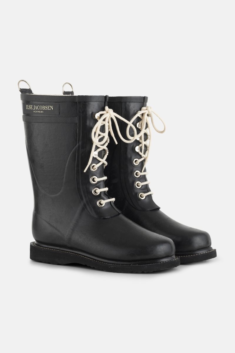 Ilse Jacobsen rlaces15 Rainboots Accessories Dame Rød | 7893246-WI