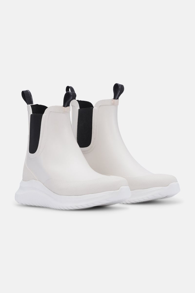 Ilse Jacobsen rub03c Rainboots Short Dame Milk Creme | 1350986-DB