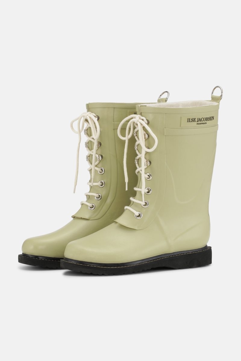 Ilse Jacobsen rub15 Rainboots Medium Dame Olivengrønne | 1798635-OX