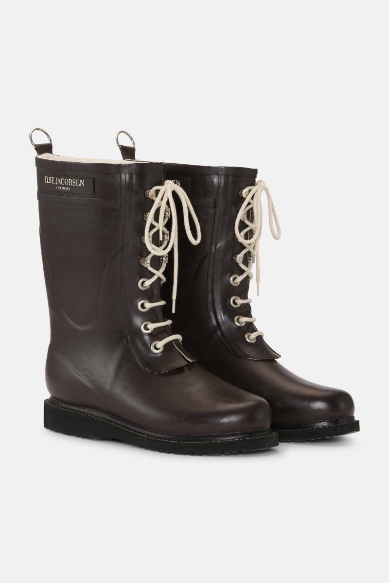 Ilse Jacobsen rub15 Rainboots Medium Dame Ganache | 9083742-UJ