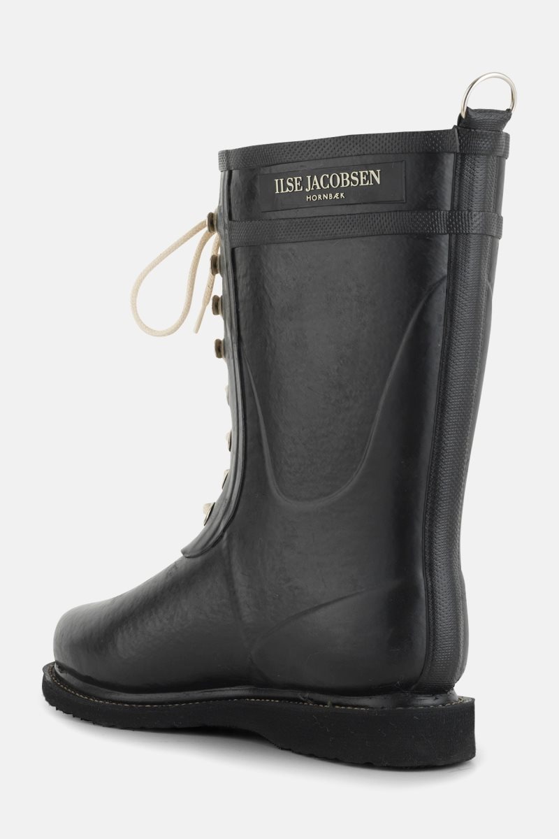 Ilse Jacobsen rub15 Rainboots Medium Dame Svarte | 1057942-NC