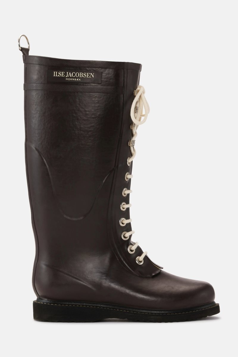 Ilse Jacobsen rub1 Rainboots Long Dame Ganache | 1306975-GY