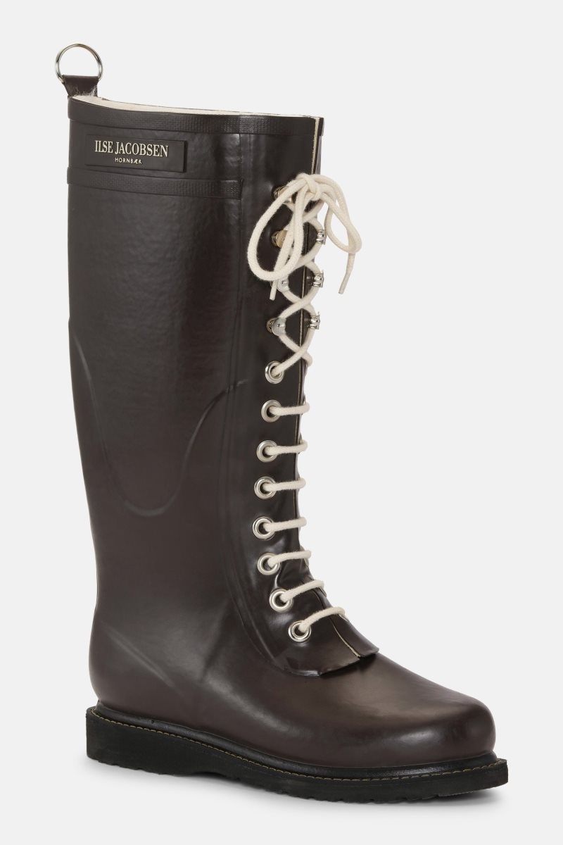 Ilse Jacobsen rub1 Rainboots Long Dame Ganache | 1306975-GY