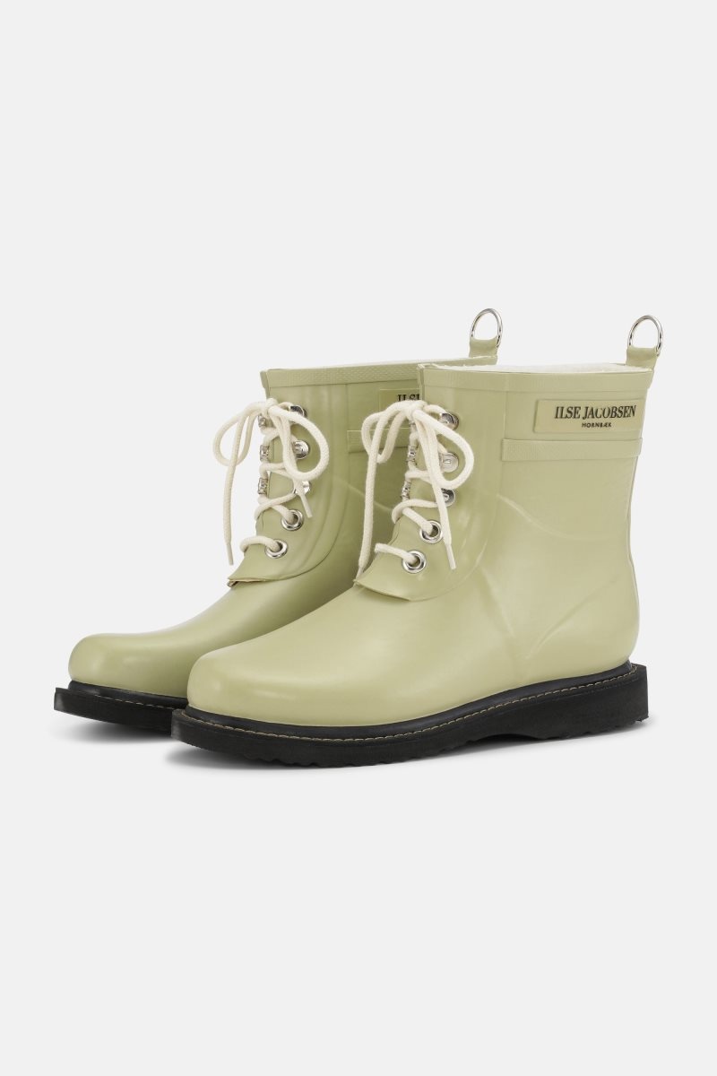 Ilse Jacobsen rub2 Rainboots Short Dame Olivengrønne | 5086439-CX