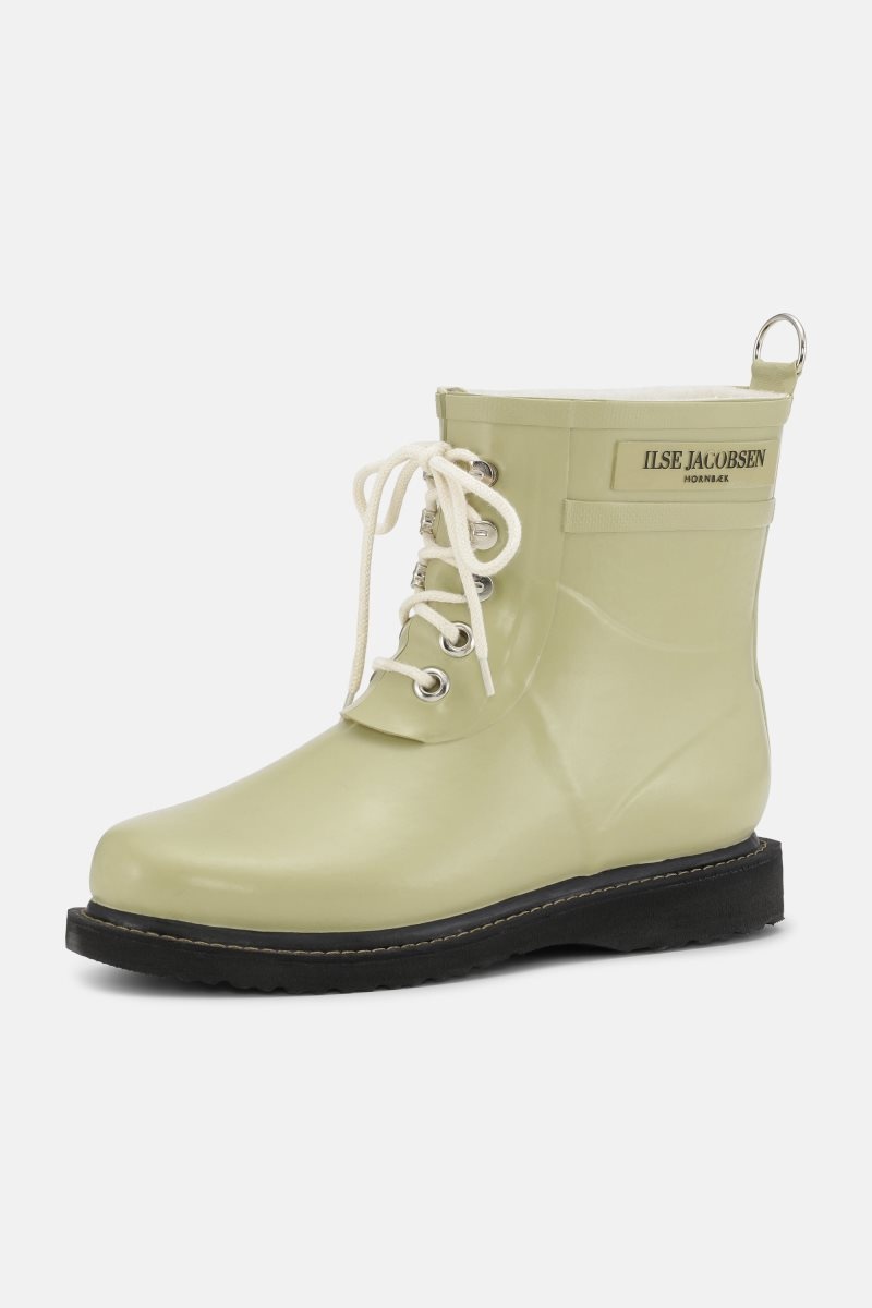 Ilse Jacobsen rub2 Rainboots Short Dame Olivengrønne | 5086439-CX