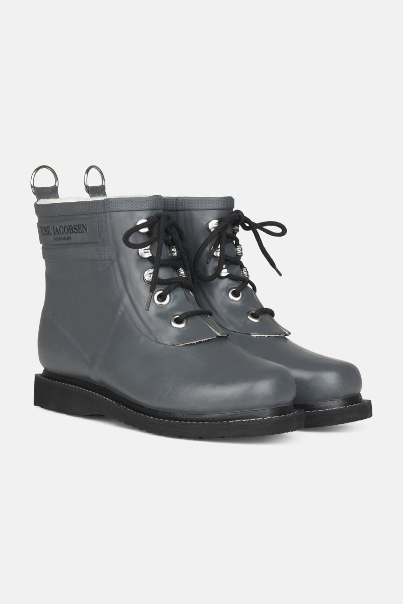 Ilse Jacobsen rub2 Rainboots Short Dame Grå | 1654809-QW