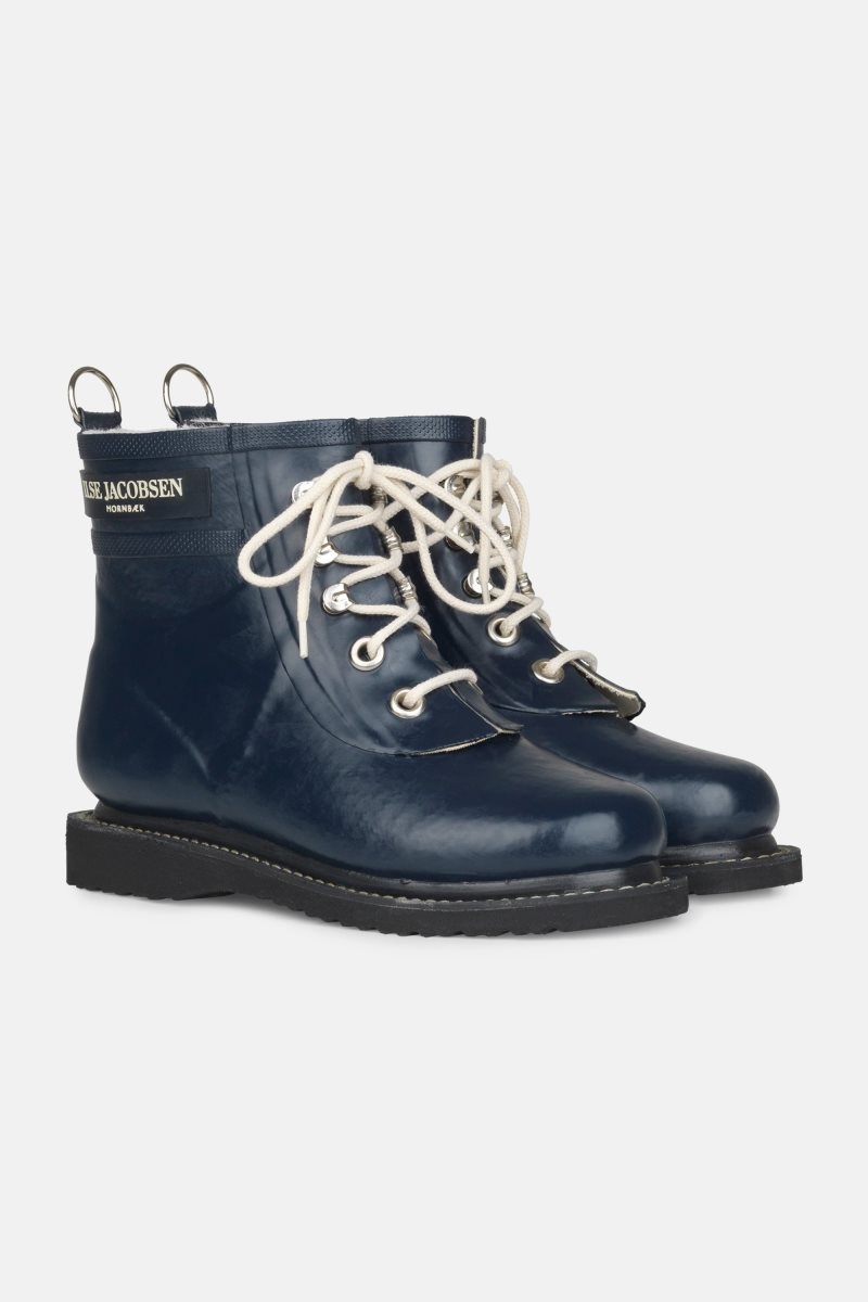 Ilse Jacobsen rub2 Rainboots Short Dame Mørke Indigo | 4265039-AG