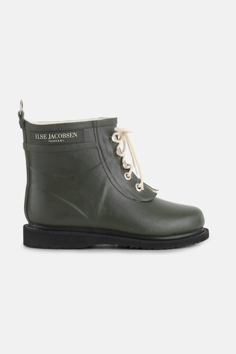 Ilse Jacobsen rub2 Rainboots Short Dame Army | 7265438-JS