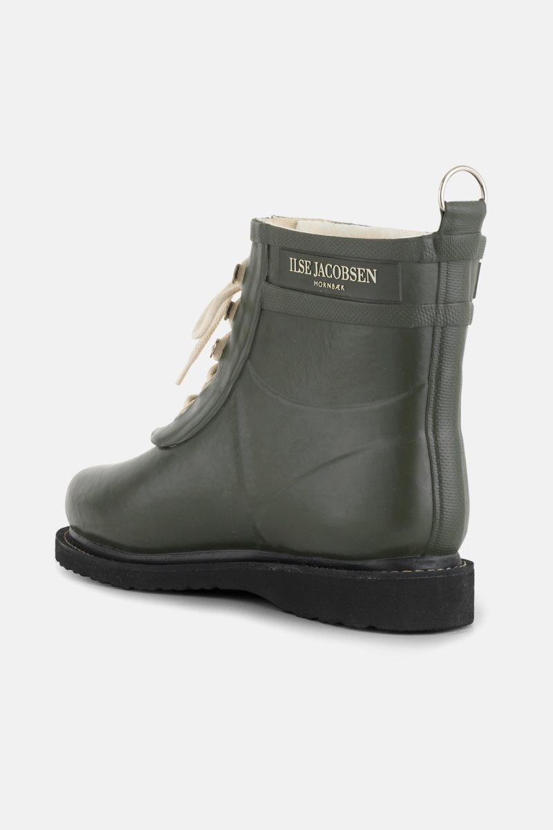 Ilse Jacobsen rub2 Rainboots Short Dame Army | 7265438-JS