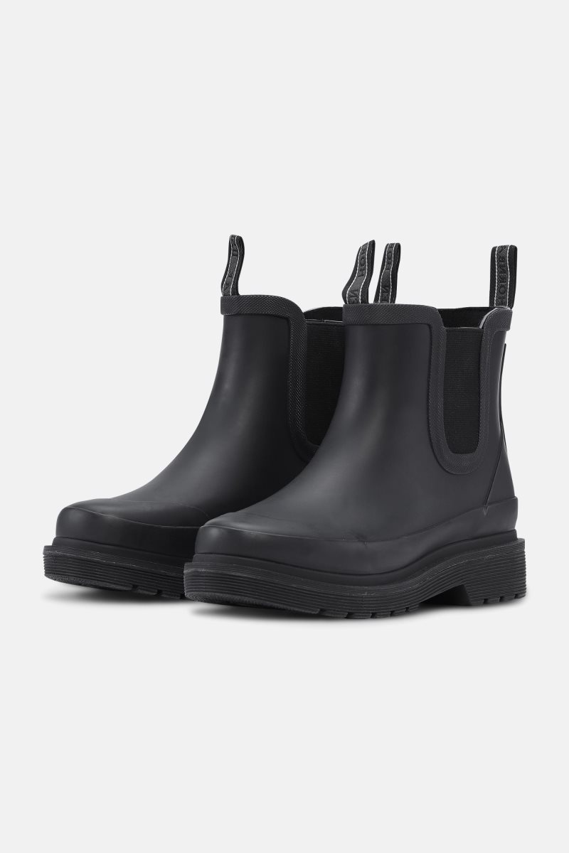 Ilse Jacobsen rub30c Rainboots Short Dame Svarte | 4862579-WD