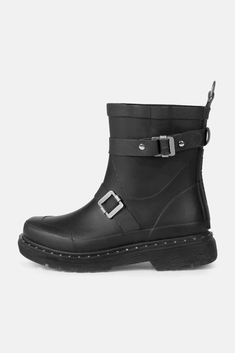 Ilse Jacobsen rub320m Rainboots Short Dame Svarte | 9207413-NS