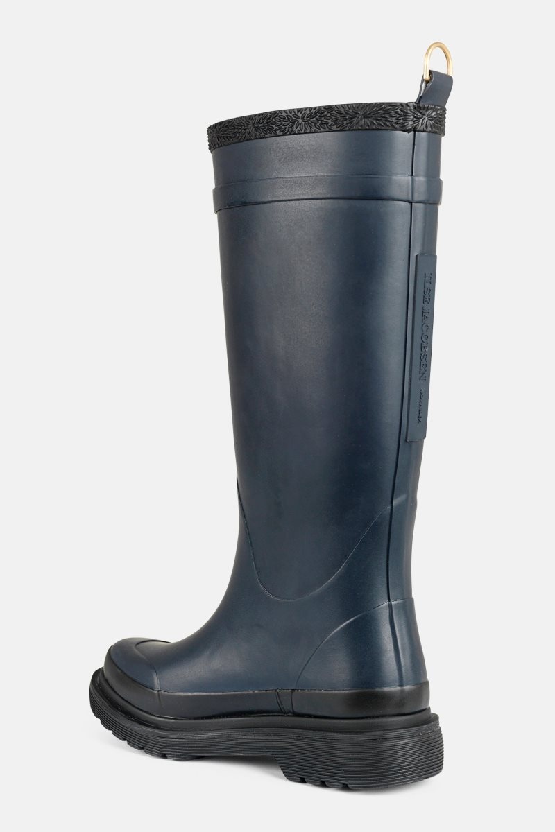 Ilse Jacobsen rub350 Rainboots Long Dame Mørke Indigo | 3519876-GA