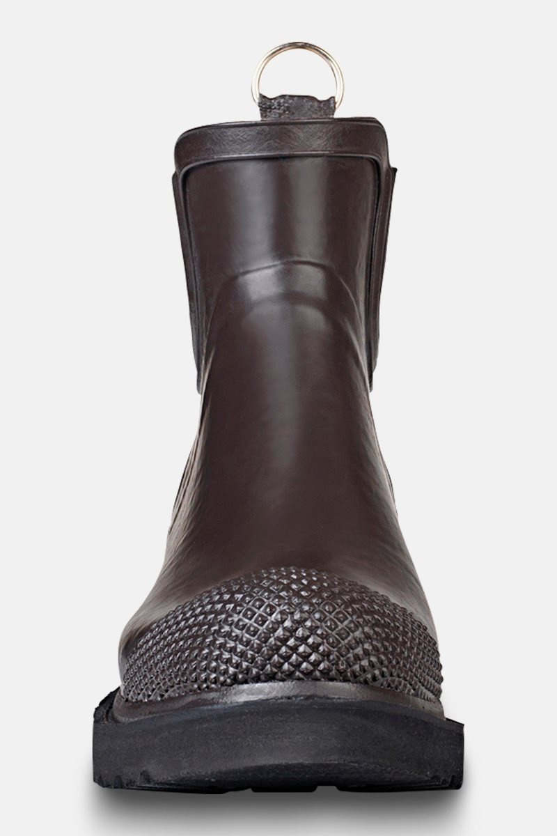 Ilse Jacobsen rub47 Rainboots Short Dame Brune | 6950278-KO