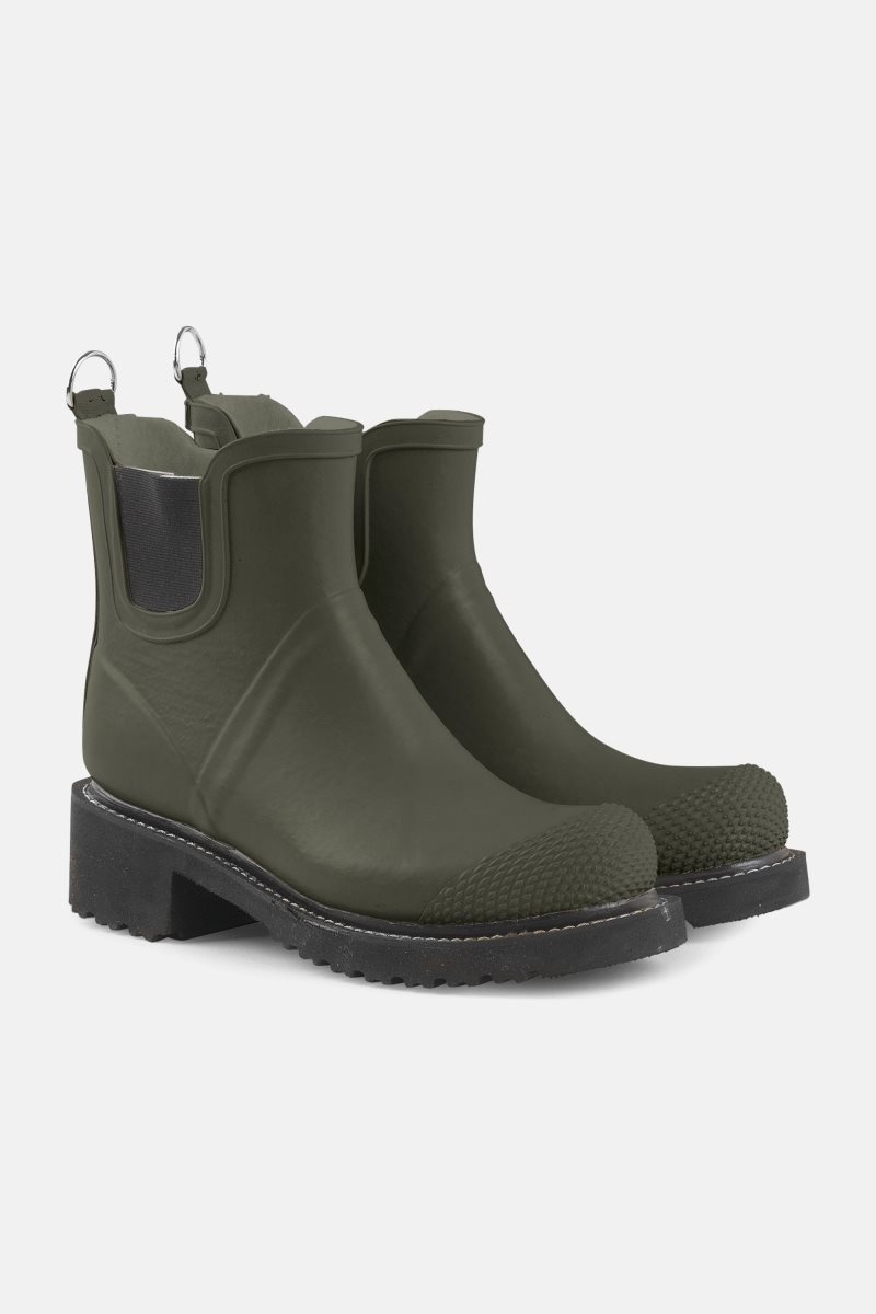 Ilse Jacobsen rub47 Rainboots Short Dame Army | 0256943-AP