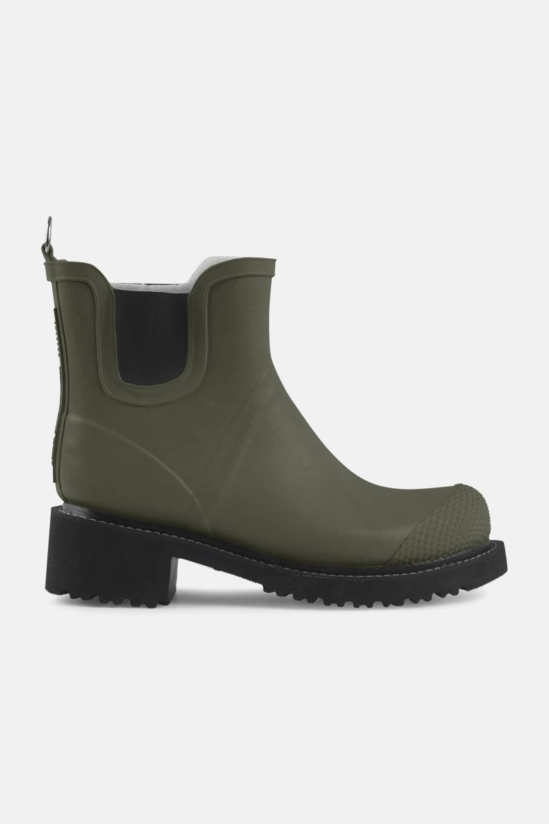 Ilse Jacobsen rub47 Rainboots Short Dame Army | 0256943-AP