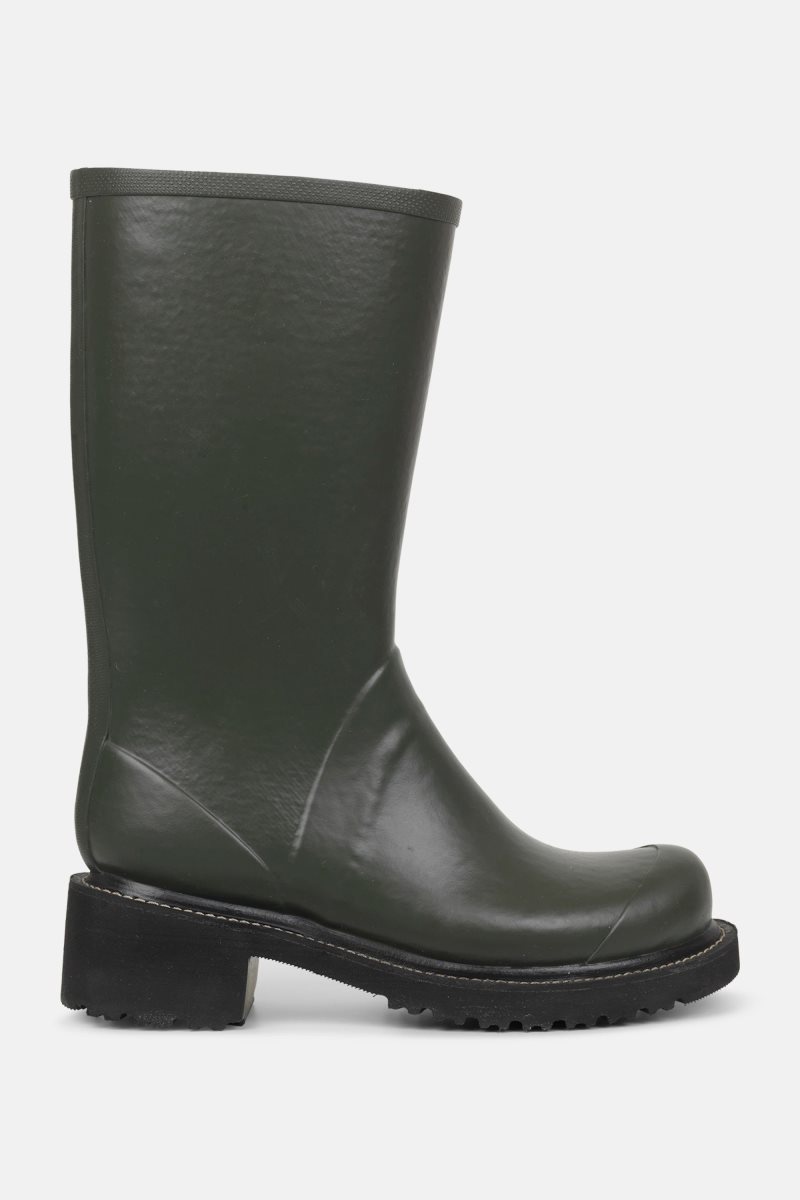 Ilse Jacobsen rub47zip Rainboots Medium Dame Army | 8457692-XC