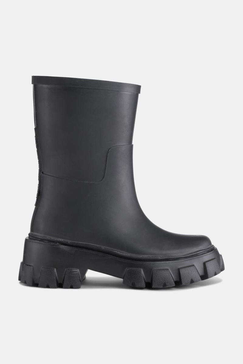 Ilse Jacobsen rubmoon15 Rainboots Long Dame Svarte | 6932501-NZ