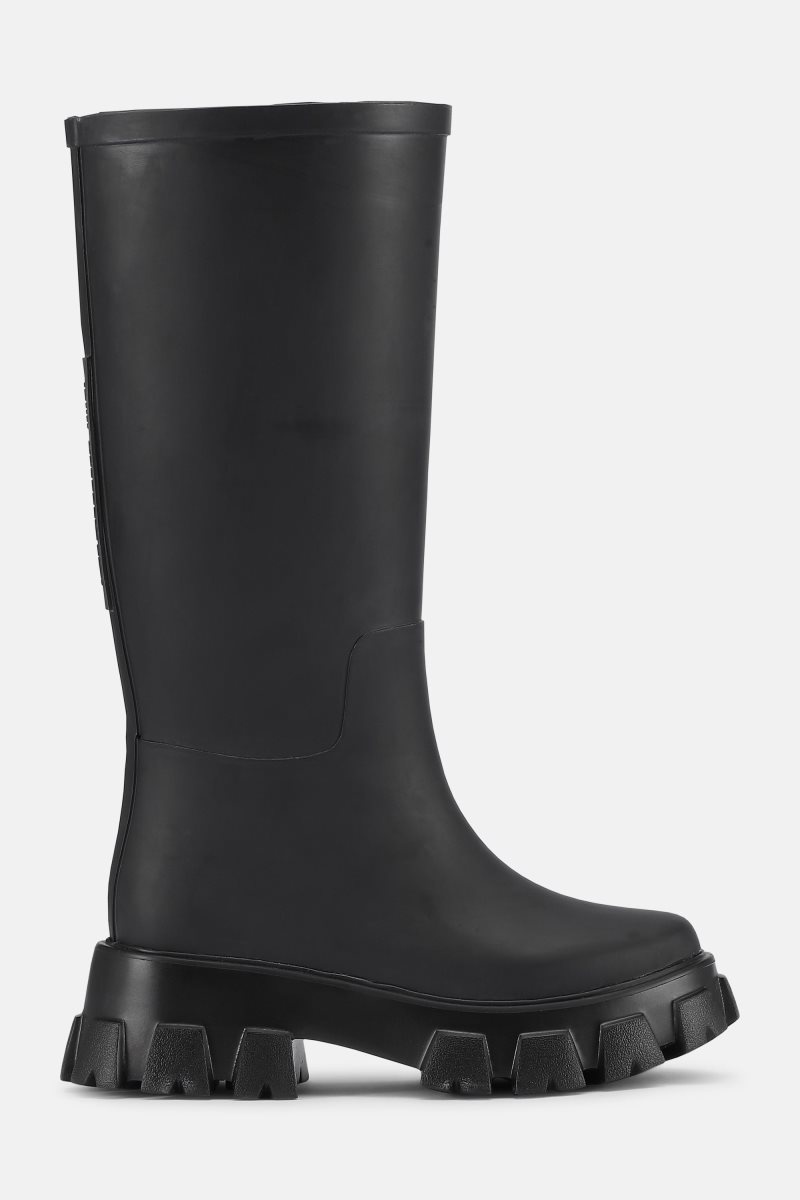 Ilse Jacobsen rubmoon1 Rainboots Long Dame Svarte | 2891057-OK