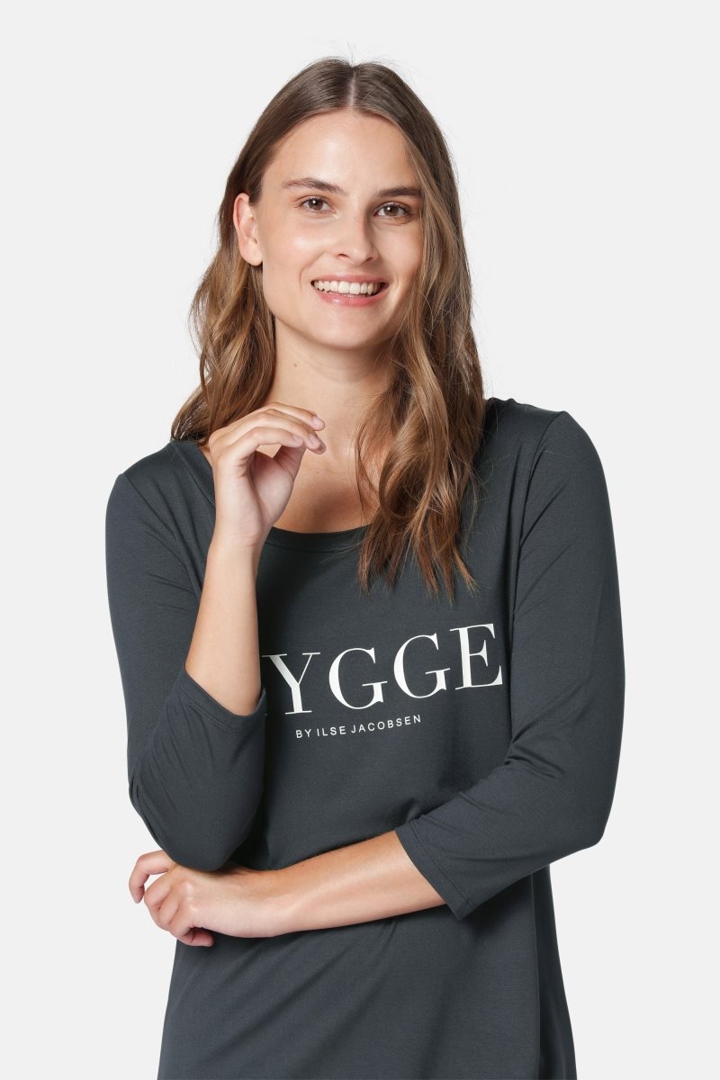 Ilse Jacobsen t-shirt2129 T-skjorte Dame Mørke Indigo | 8503216-HW