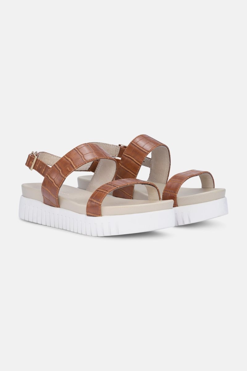 Ilse Jacobsen tulip1065cr Sandaler Dame Burnt Caramel | 2708369-FH