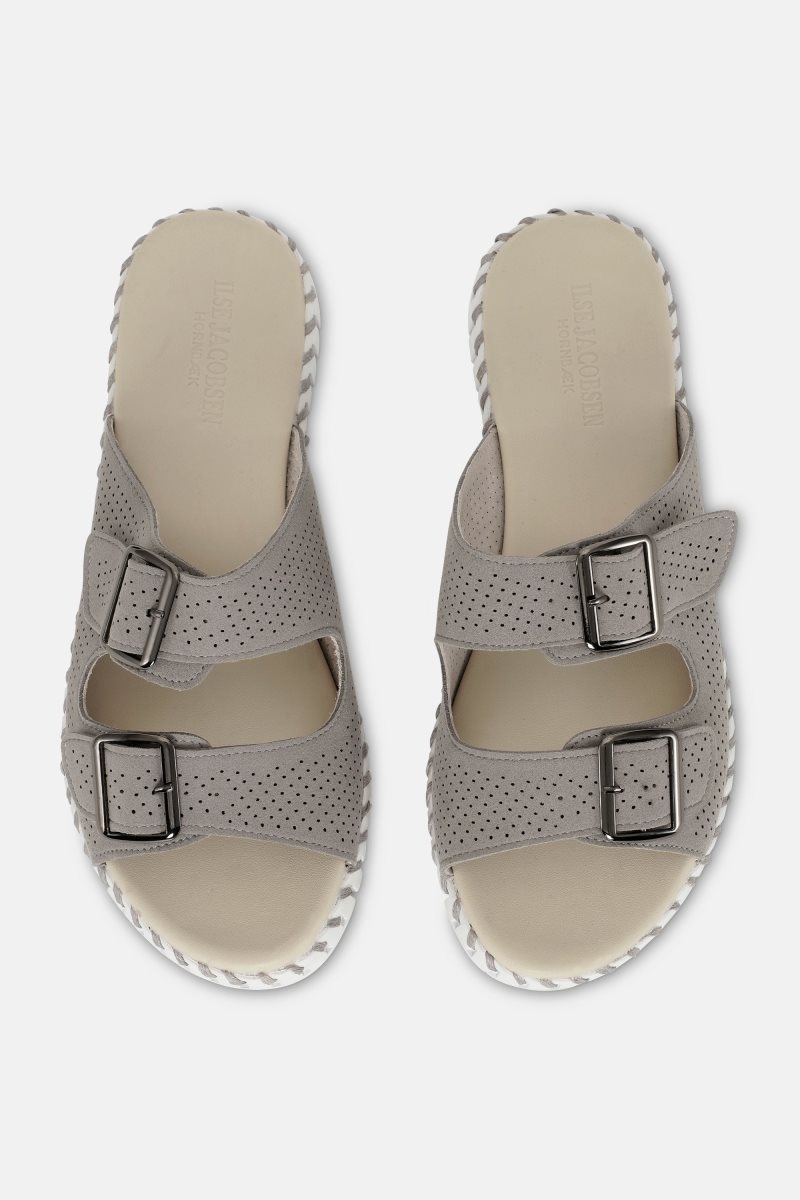 Ilse Jacobsen tulip1176lc Sandaler Dame Grå | 7162098-UV