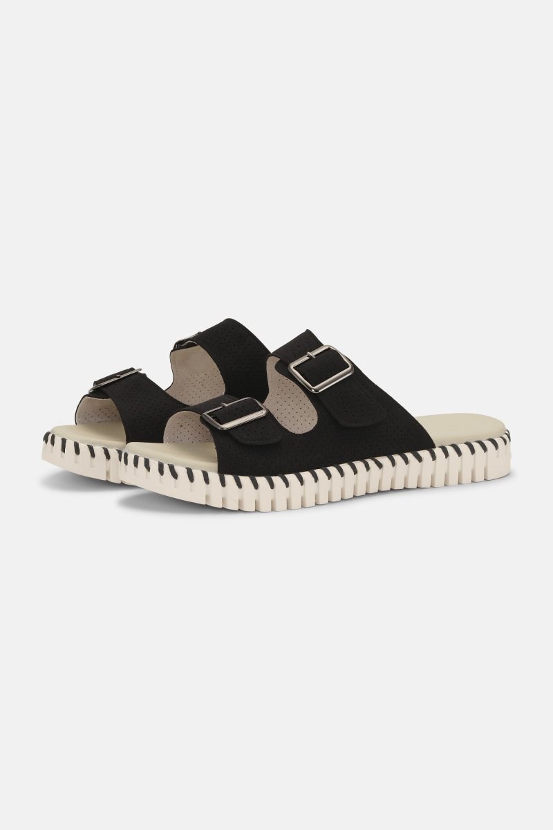 Ilse Jacobsen tulip1176lc Sandaler Dame Svarte | 5037429-EG