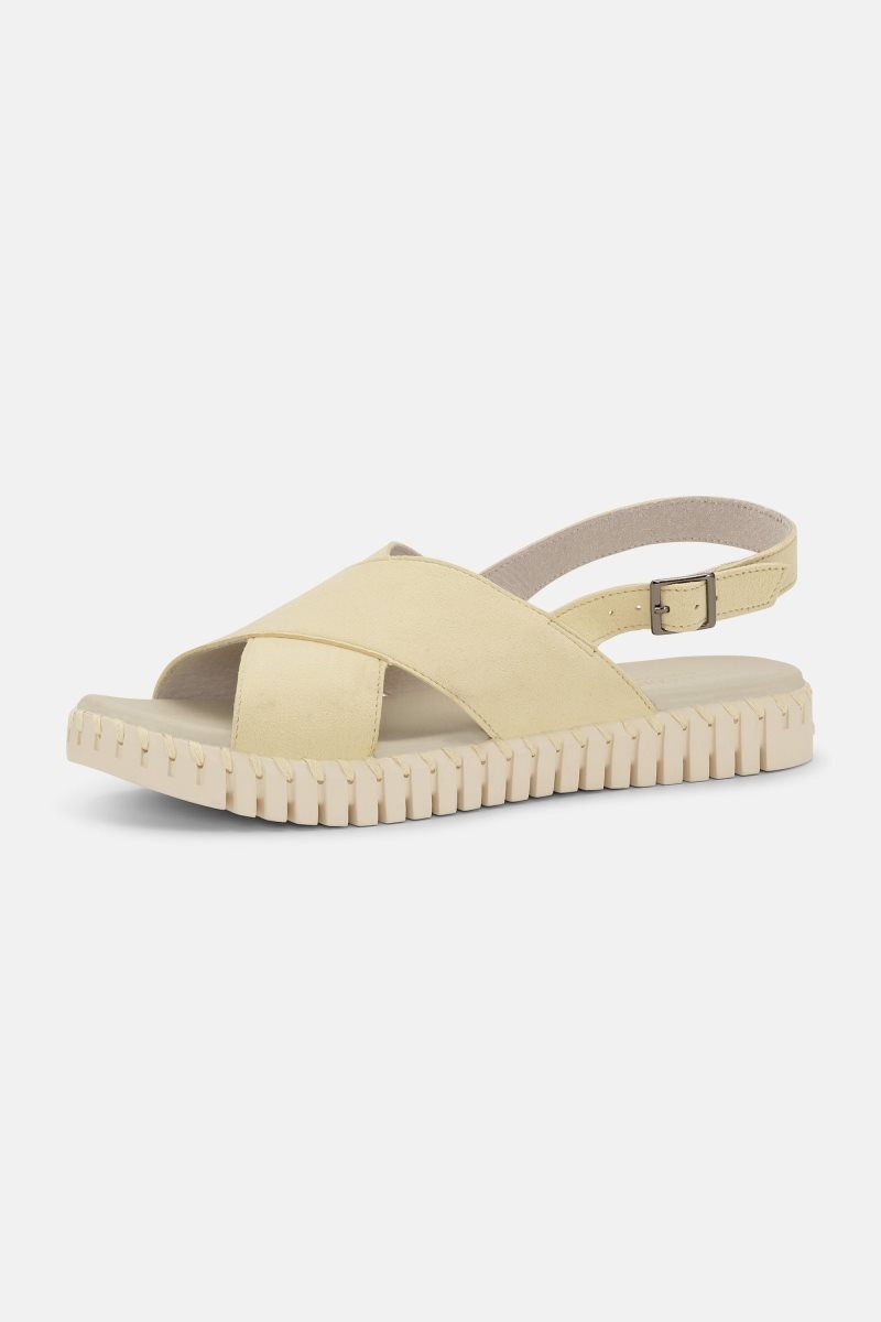 Ilse Jacobsen tulip1576 Sandaler Dame Pisket Krem | 6850743-TD