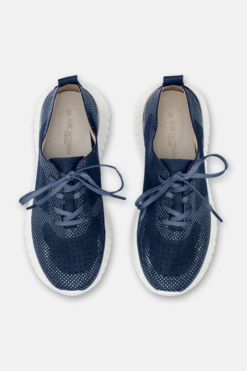 Ilse Jacobsen tulip4075 Sneakers Dame Marineblå | 0514973-MX