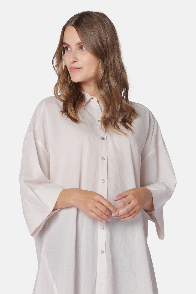 Ilse Jacobsen voile1048 Shirts Dame Pale Blush | 5729160-VP