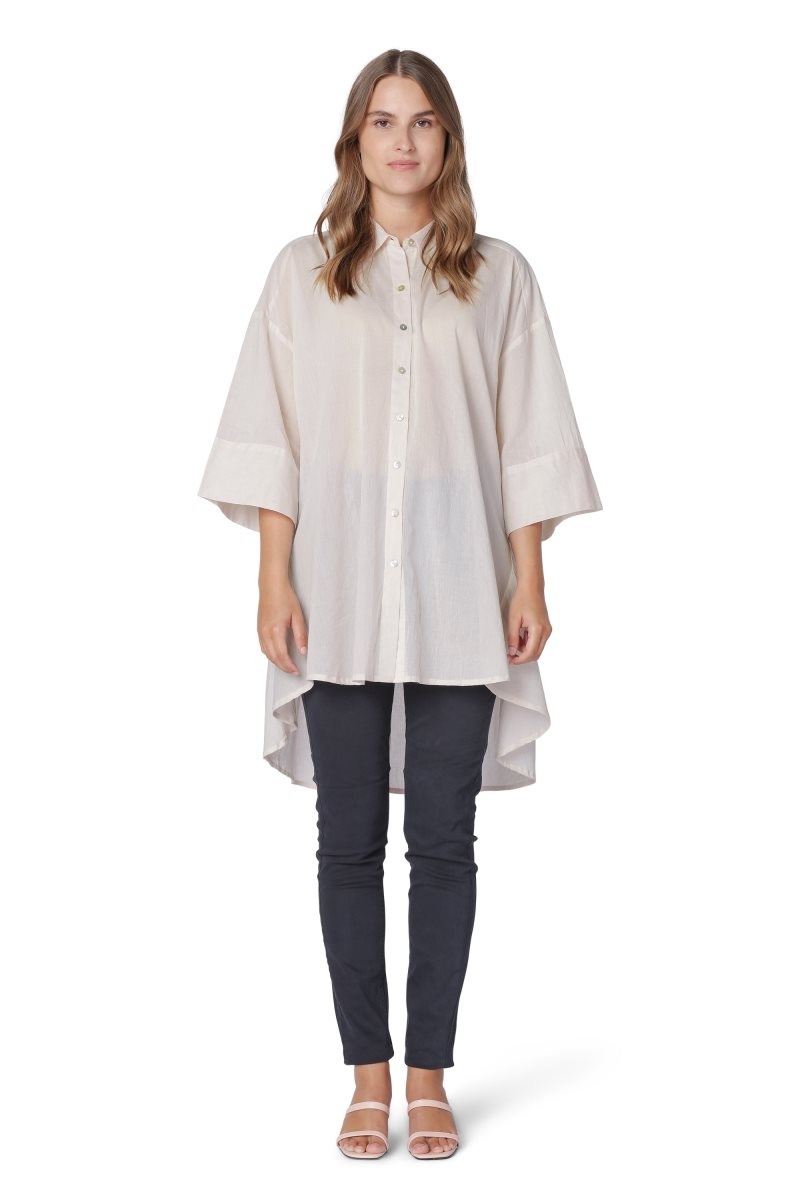 Ilse Jacobsen voile1048 Shirts Dame Pale Blush | 5729160-VP